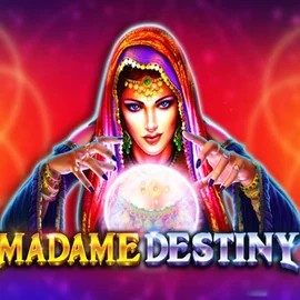 Madame Destiny slot logo by Pragmatic Play at Revolution Casino