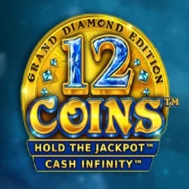 12 Coins Grand Diamond Edition slot visual from Wazdan available on revolution-casino.eu