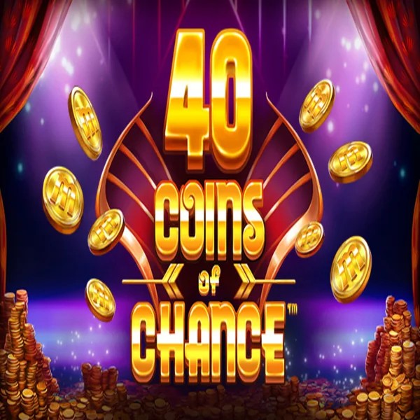Official Slots logo: 40 Coins of Chance by SYNOT Games at Revolution Casino