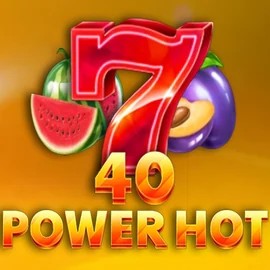 Official Slots logo: 40 Power Hot by Amusnet Interactive at Revolution Casino