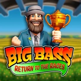 Big Bass Return to the Races by Pragmatic Play, showcased at revolution-casino.eu – game logo