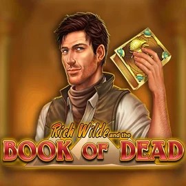 Book of Dead slot icon by Play’n GO, available at Revolution Casino