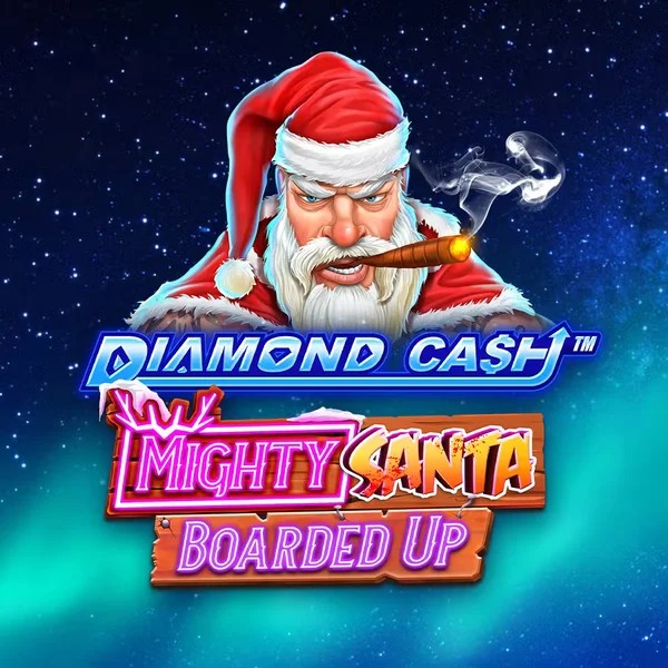 Play the Diamond Cash Mighty Santa Boarded Up slot by Greentube on Revolution Casino