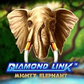Slots logo of Diamond Link Mighty Elephant from Novomatic at Revolution Casino