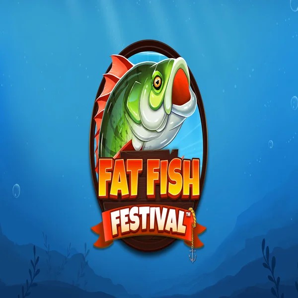 Fat Fish Festival slot logo by Wishbone Games at Revolution Casino