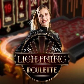 Lightning Roulette logo by Evolution Revolution Casino