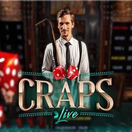 Live Craps logo by Evolution Revolution Casino