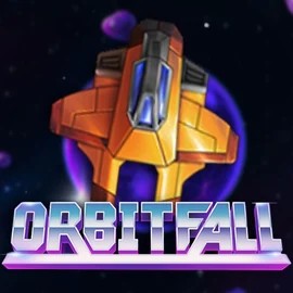 Orbitfall slot icon by ELK Studios, available at Revolution Casino