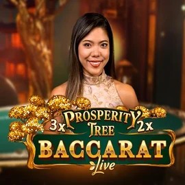 Prosperity Tree Baccarat by Evolution, showcased at revolution-casino.eu – game logo