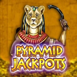 Pyramid Jackpots logo by King Show Games at Revolution Casino