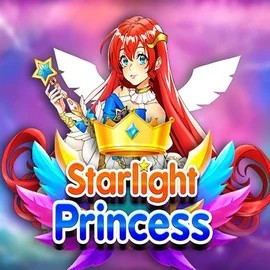 Starlight Princess online game logo by Pragmatic Play on revolution-casino.eu