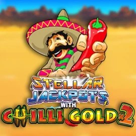 Stellar Jackpots with Chilli Gold x2 logo by Lightning Box Game at Revolution Casino