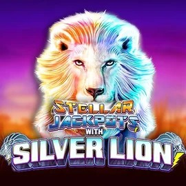 Try Stellar Jackpots with Silver Lion slot by Lightning Box Game on revolution-casino.eu – logo image