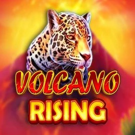 Volcano Rising online game logo by RubyPlay on revolution-casino.eu