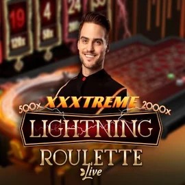 XXXtreme Lightning Roulette logo by Evolution at Revolution Casino
